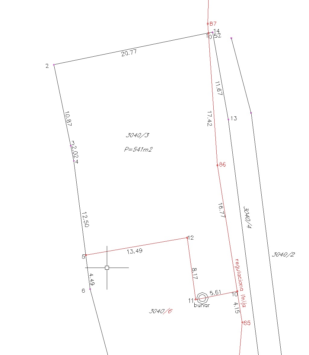 Новый дом на участке 541 м<sup>2</sup> в районе места Полье г.Бар (2,0 км от центра города).
